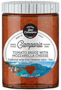 Campania sauce - Tomato sauce with mozzarella cheese
