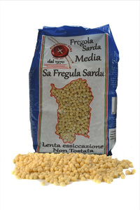Italian pasta medium fregola