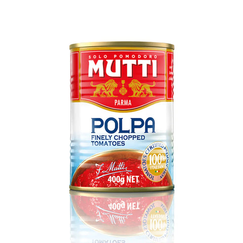 MUTTI POLPA FINELY CHOPPED TOMATOES 400G